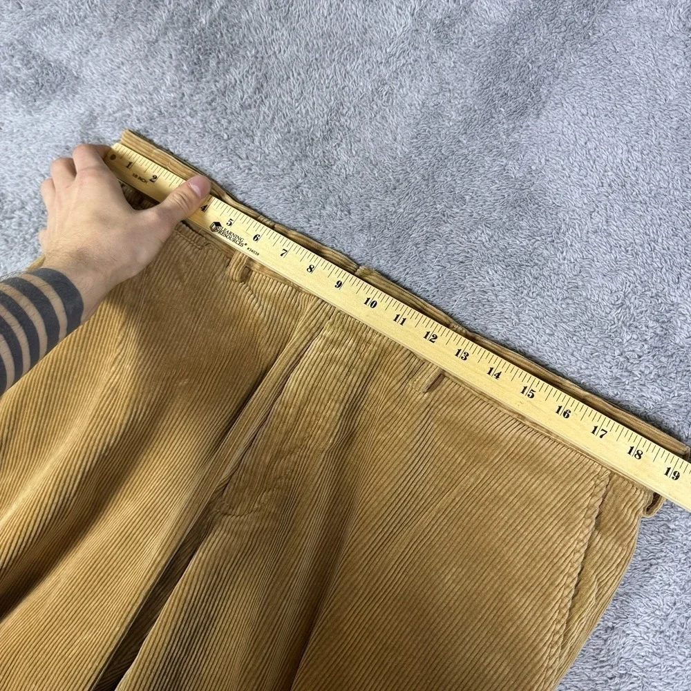 Polo Ralph Lauren Preston Pant Mens 38x32 Corduroy Vintage 90s Preppy Trouser